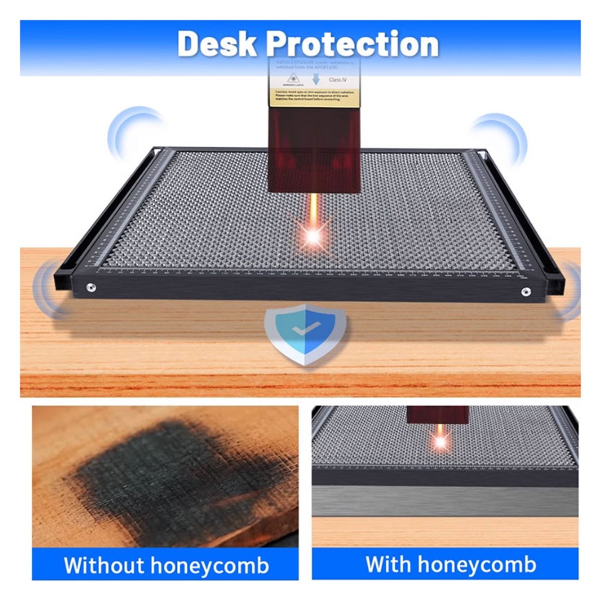 Honeycomb Laser Bed - Meja Kerja Sarang Lebah Laser untuk