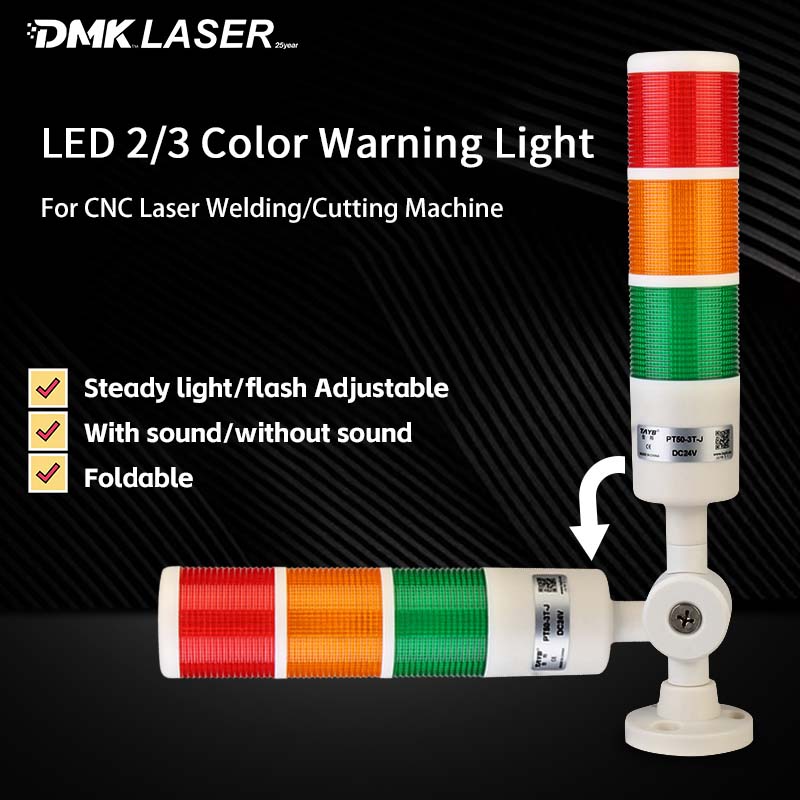 Industrial Laser Cutting Machines - Lampu Menara Sinyal LED Tricolor Lampu