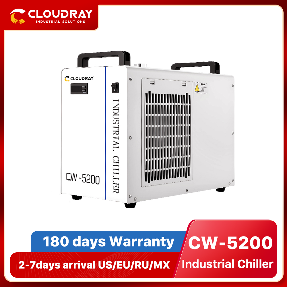 Industrial Laser Cutting Machines - Pendingin Udara Industri Cloudray 50/60Hz CW5200