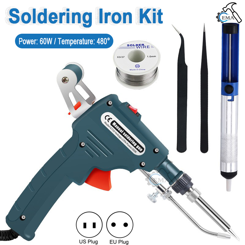 Portable Laser Rust Removal - Pistol Solder Otomatis 110V/220V 60W Steker