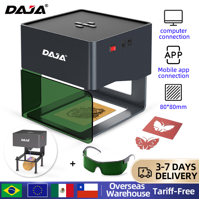 Industrial Laser Engraving Machine - DAJA DJ6 pengukir Laser portabel Mini