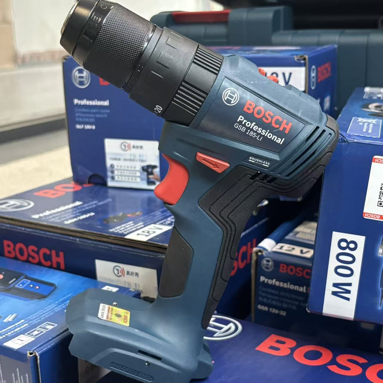 Bosch Drill Gsb 18V - Bosch GSB 185-LI, Bor Impak Nirkabel