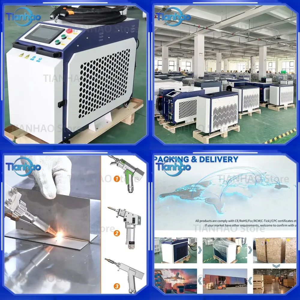 Industrial Laser Uses - Mesin Las Laser 4in1 3 in