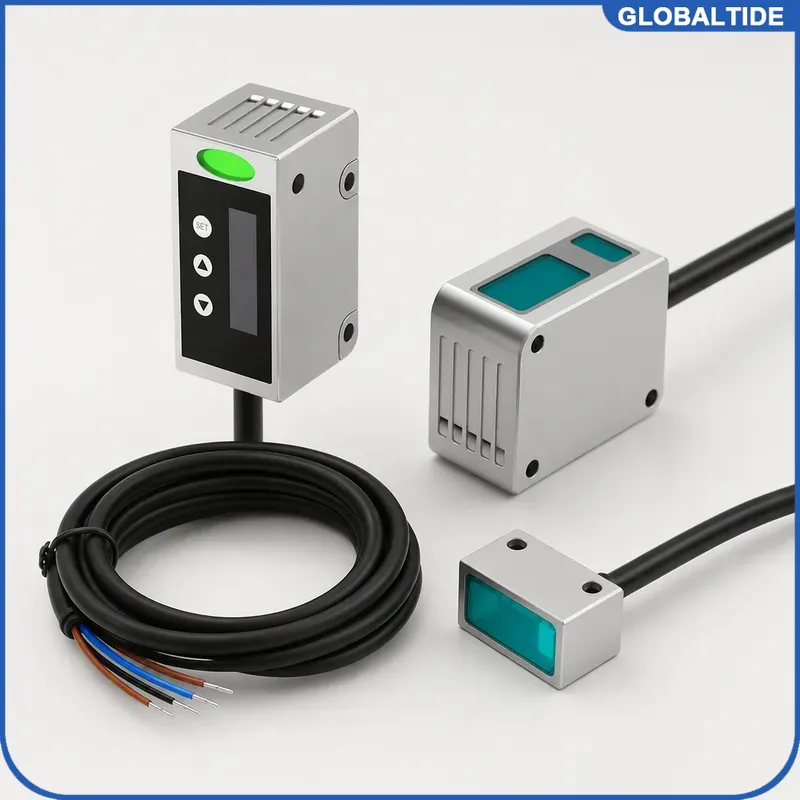 Industrial Laser Displacement Sensor - Sensor Perpindahan Laser RS485 Akurasi 0.1mm