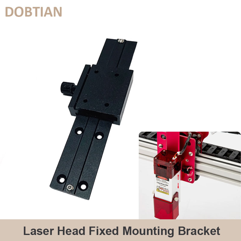 Rotary Axis Laser Engraver - Braket Pemasangan Tetap Logam untuk Fokus