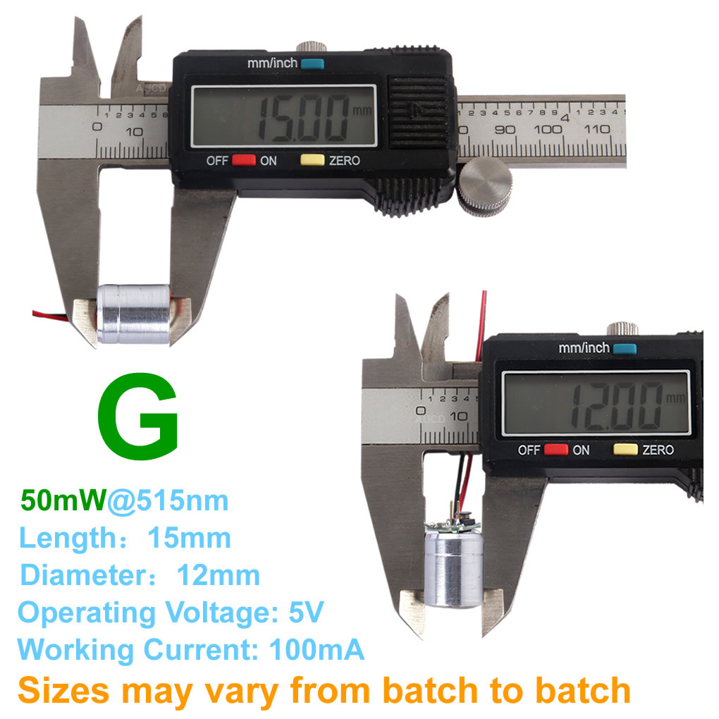 Φ12x15mm DC 5V Merah-100mW Hij - Industrial Laser Systems ulasan dan harga