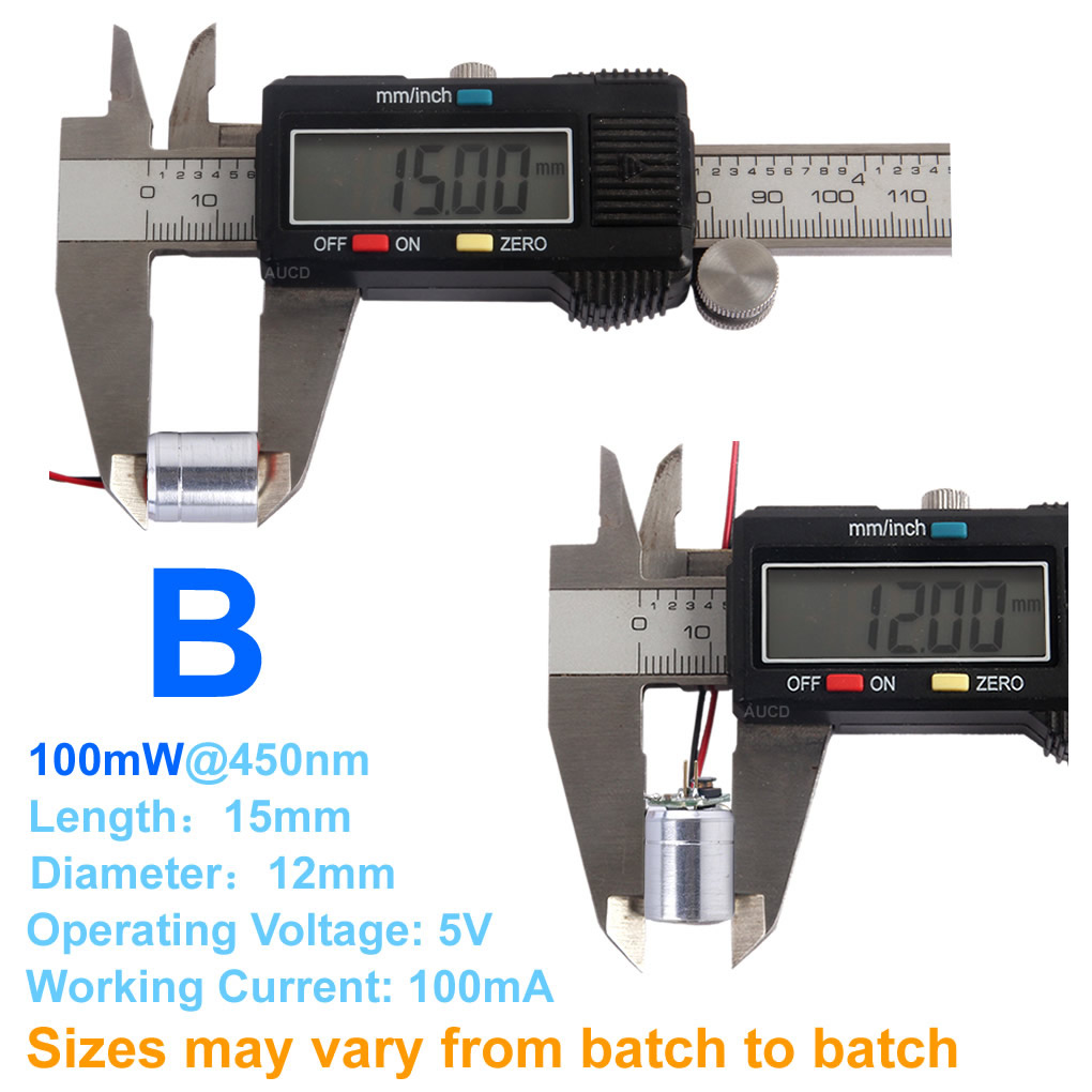 Φ12x15mm DC 5V Merah-100mW Hij - Industrial Laser Systems ulasan dan harga