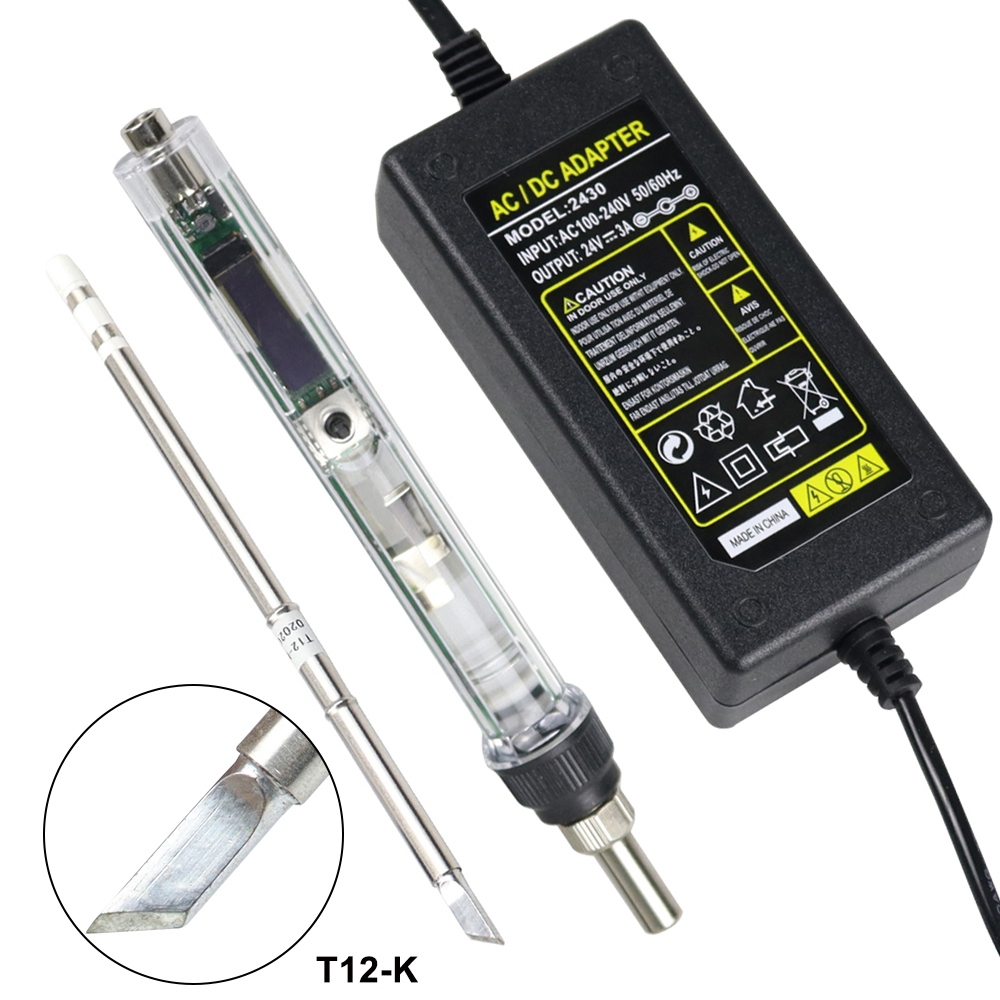 T12 Kit Besi Solder Listrik DC - Industrial Laser Soldering Iron ulasan dan harga