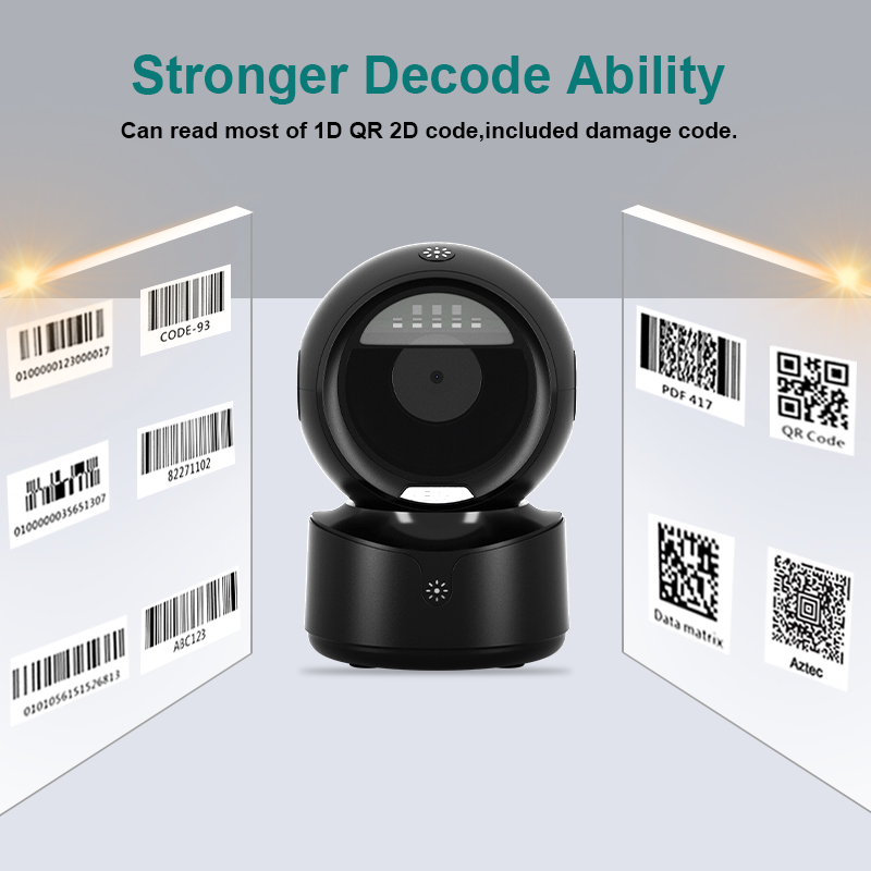 NETUM A5 pemindai Barcode Desk - Industrial Laser Beam ulasan dan harga