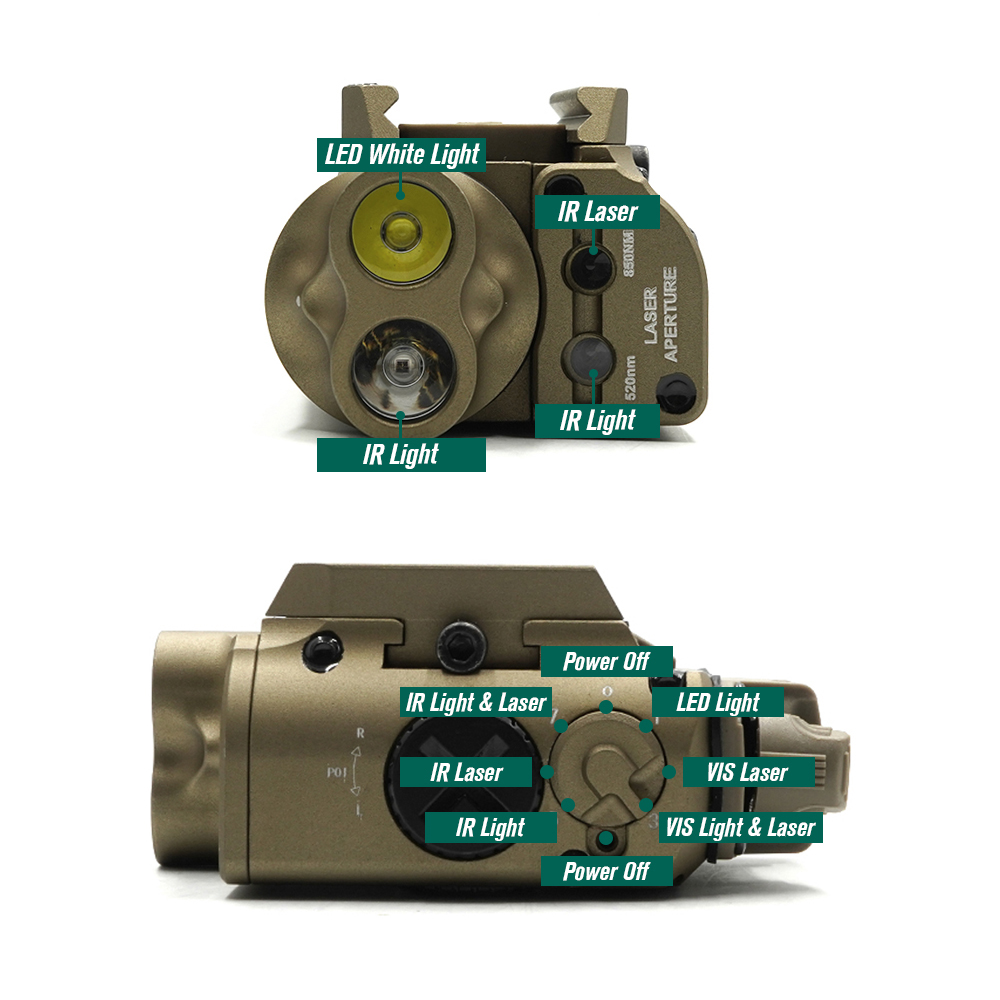 Senter LED Taktis XVL2 IRC den - Industrial Laser Beam ulasan dan harga