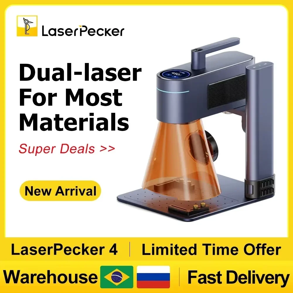LASERPECKER mesin ukir Laser 4 - Industrial Laser Engraving Machine ulasan dan harga