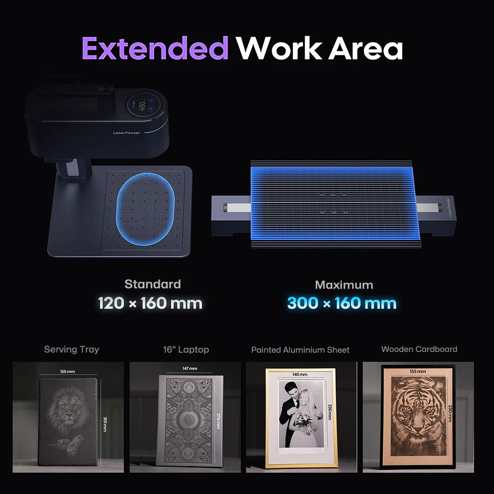 LASERPECKER mesin ukir Laser 4 - Industrial Laser Engraving Machine ulasan dan harga