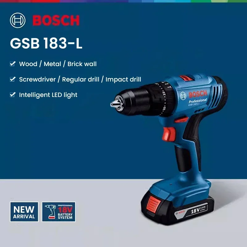Bosch GSB183-LI, Bor Listrik T - Bosch Drill Gsb 18V ulasan dan harga