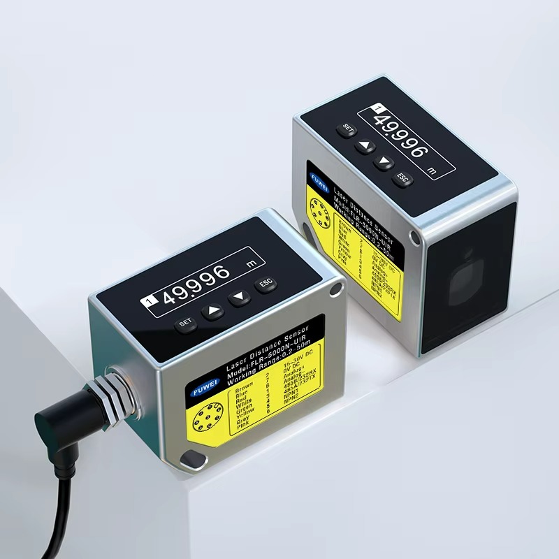 FLR-5000N-UIR IP67 OLED Digita - Industrial Laser Displacement Sensor ulasan dan harga