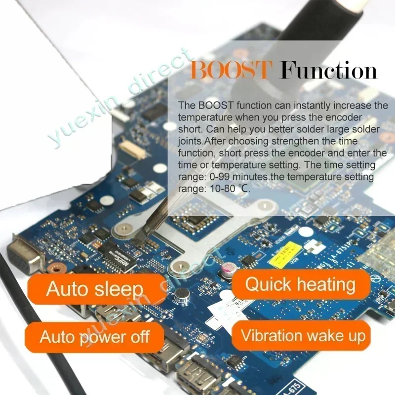 Digital T12 Besi Solder Tanpa  - Industrial Laser Soldering Iron ulasan dan harga