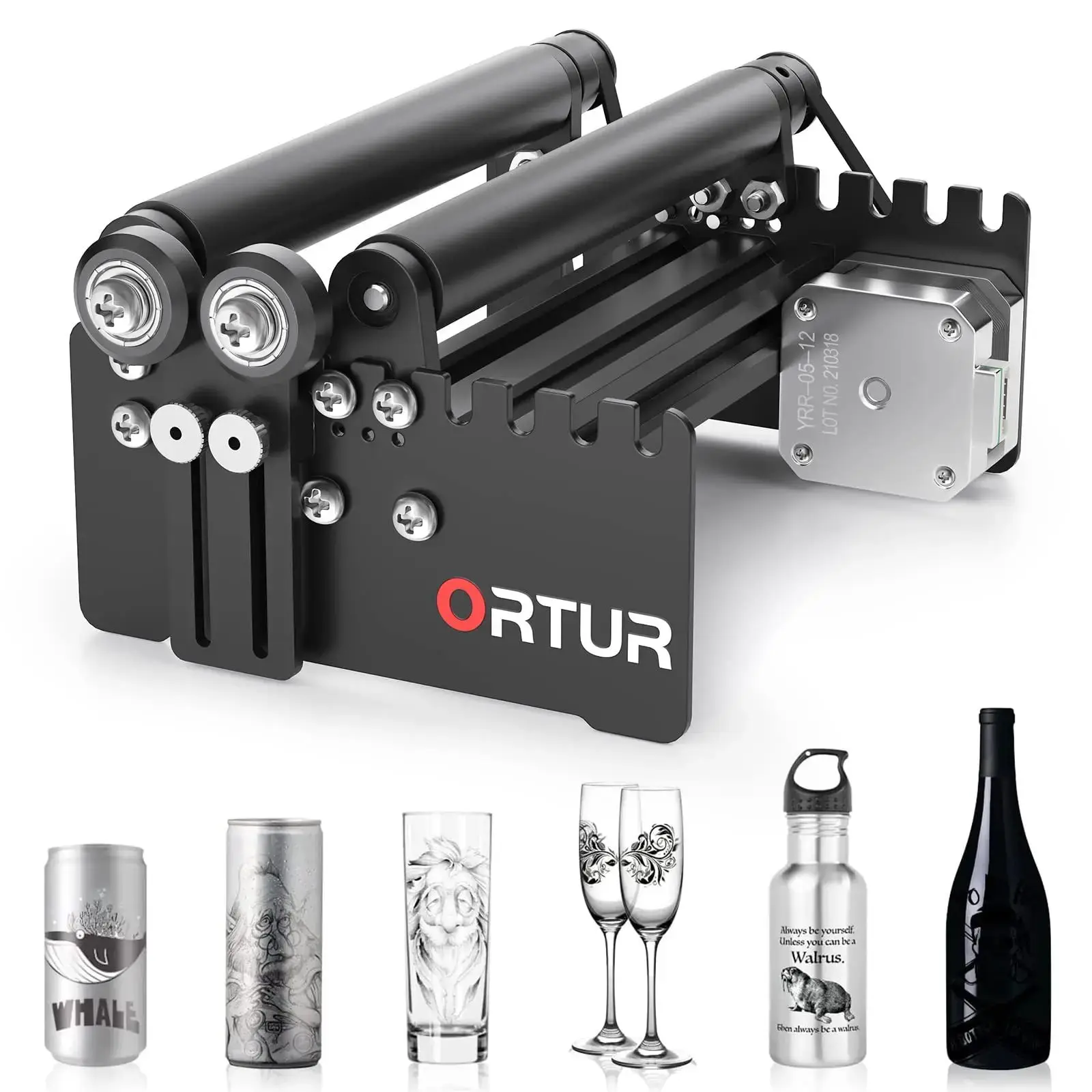 ORTUR Suku Cadang Alat Rol Put - Rotary Axis Laser Engraver ulasan dan harga