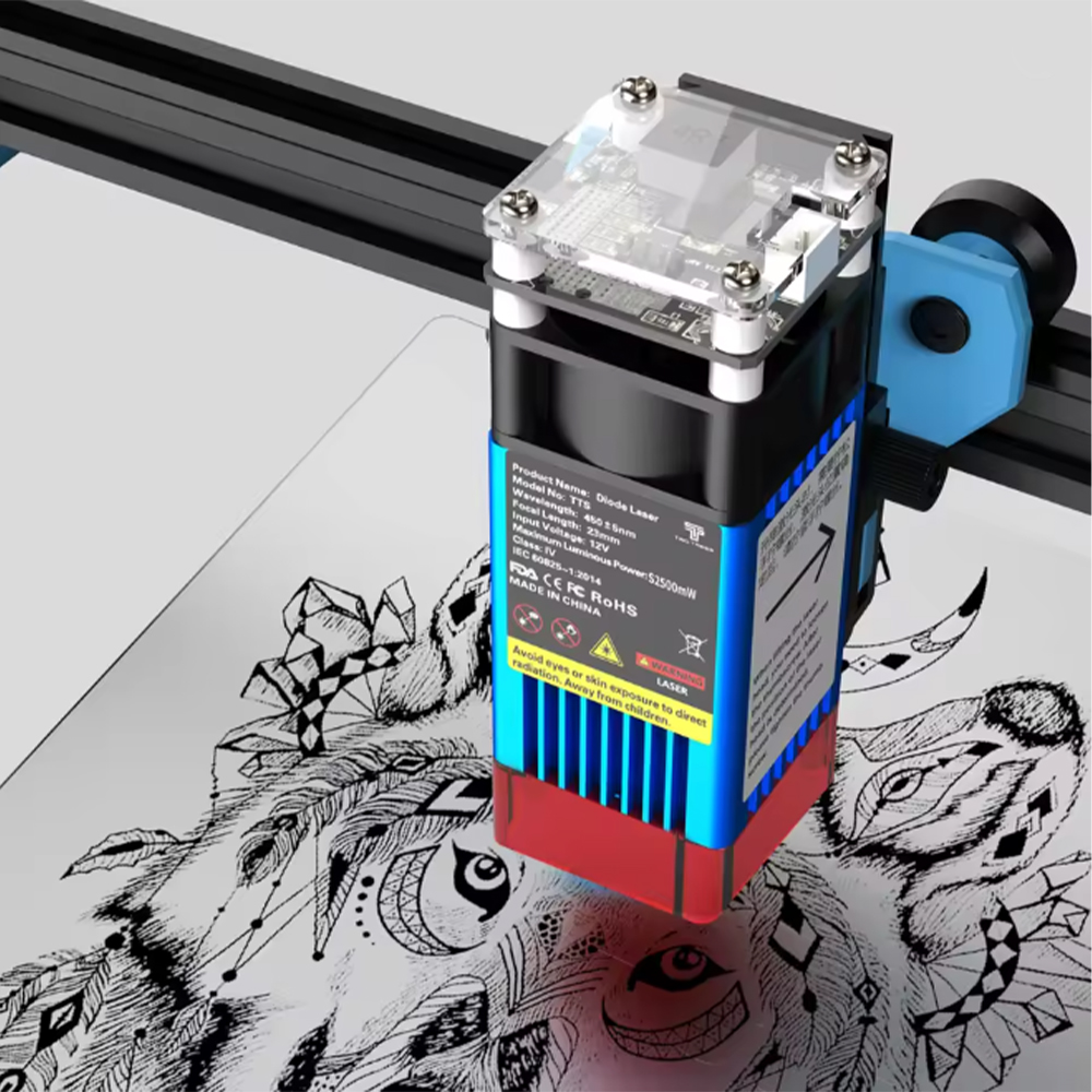 TwoTrees TTS-55 Pro/TTS-10 Pro - Industrial Laser Engraving Machine ulasan dan harga