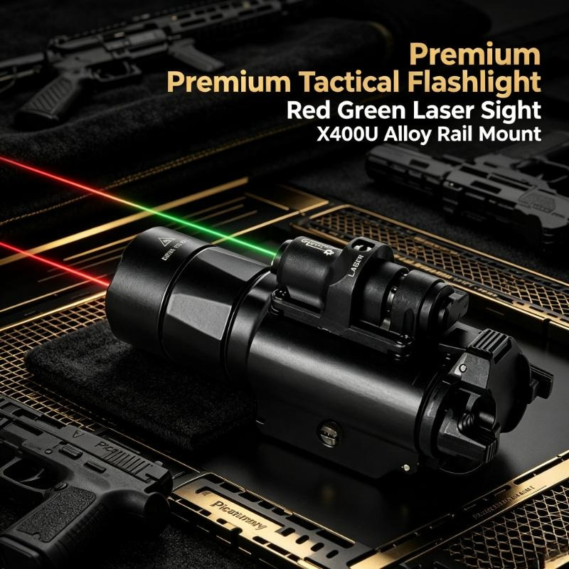 X400U Alloy Tactical Flashligh - Industrial Laser Systems ulasan dan harga