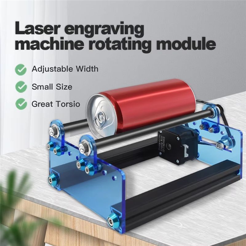 B17C untuk Mengukir Objek Sili - Rotary Axis Laser Engraver ulasan dan harga