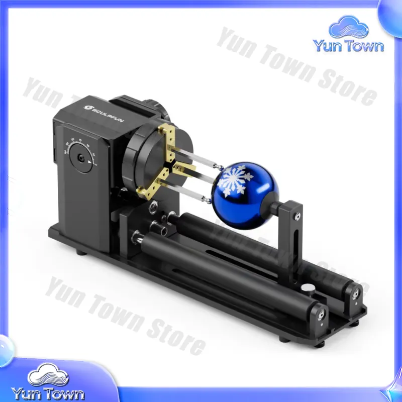 Modul Rotary Sumbu Y SCULPFUN  - Rotary Axis Laser Engraver ulasan dan harga