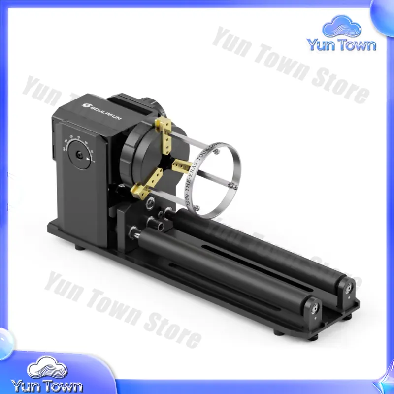 Modul Rotary Sumbu Y SCULPFUN  - Rotary Axis Laser Engraver ulasan dan harga