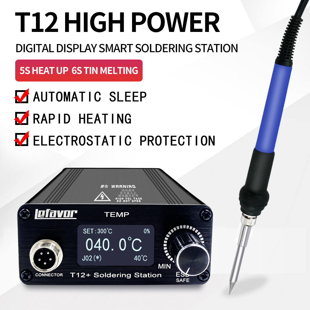 T12 + Stasiun Solder Besi 1.3  - Industrial Laser Soldering Iron ulasan dan harga